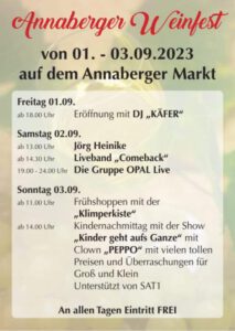 Annaberg Buchholz Weinfest 2023 LIvemusik